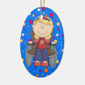 Nooit ME onderschatten - SRF Keramisch Ornament (Links)