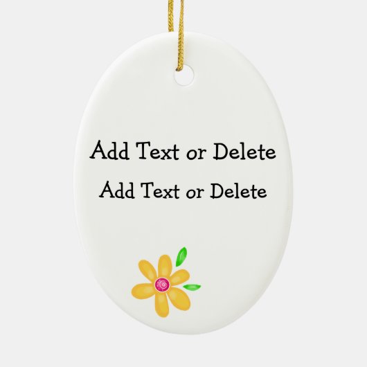 Nooit ME onderschatten - SRF Keramisch Ornament (Achterkant)