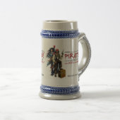 Nooit medailleren met piraten bierpul (Voorkant rechts)