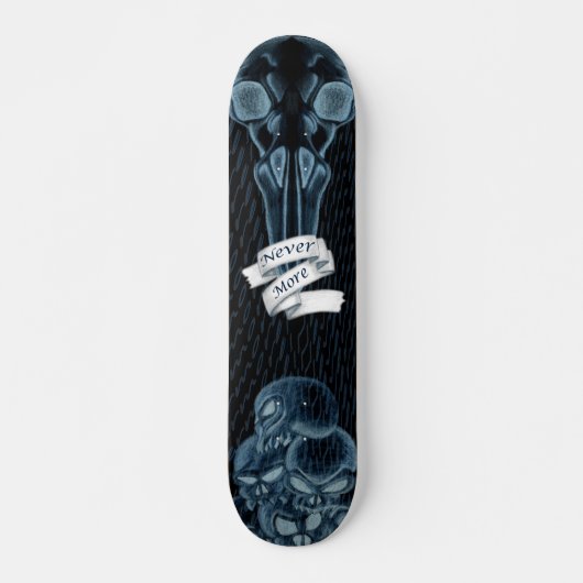 Nooit meer! #2 skateboard (Voorkant)