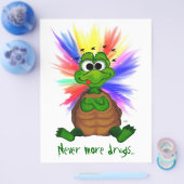 Nooit meer drugs... flyer (Enkel)