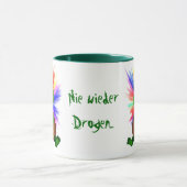 Nooit meer drugs mok (Midden)