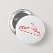 Nooit meer Hanger Roe v. Wade Pro-Choice Ronde Button 5,7 Cm (Voorkant /achterkant)