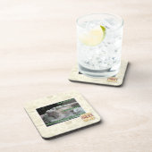 Nooit meer in een kooi leven bier onderzetter (Rechterzijde)