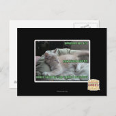 Nooit meer in een kooi leven briefkaart (Voorkant / Achterkant)