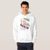 Nooit meer komen hoodie (Voorkant volledig)