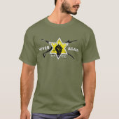 NOOIT MEER! Leger van Mashiach (Tzava Ha'Mashiach) T-shirt (Voorkant)