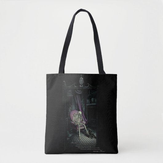 Nooit meer leven tote bag (Voorkant)