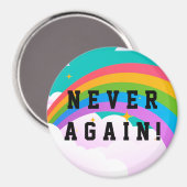 NOOIT MEER MAGNEET (Voorkant / Achterkant)