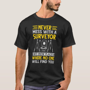 Nooit meer met een landverrader van een onderzoeke t-shirt