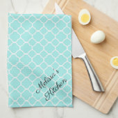 Nooit meer met Southern Women Aqua Custom Theedoek (Quarter Fold)