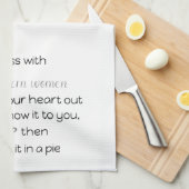 Nooit meer met Southern Women Lavender Custom Kit Theedoek (Quarter Fold)