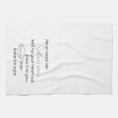 Nooit meer met Southern Women Lavender Custom Kit Theedoek (Horizontaal)