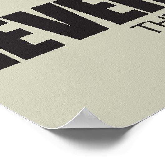 nooit meer poster (Hoek)