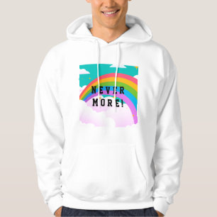 nooit meer regenboogconvenant hoodie