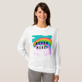 nooit meer regenboogconvenant t-shirt (Voorkant volledig)