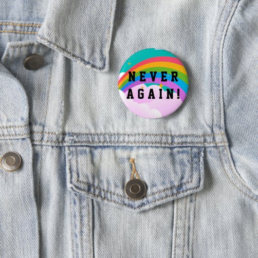 NOOIT MEER RONDE BUTTON 5,7 CM (In situ)