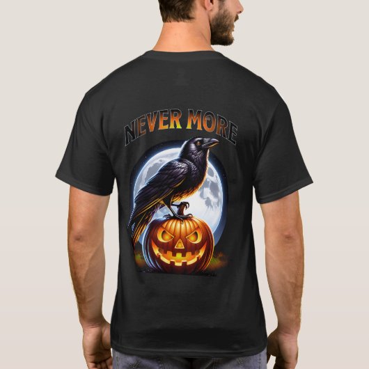 Nooit meer t-shirt (Achterkant)