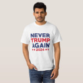 Nooit meer vertrouwen in 2024 t-shirt (Voorkant volledig)