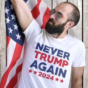 Nooit meer vertrouwen in 2024 t-shirt