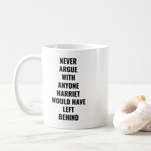 Nooit met iemand anders die Harriet zou hebben ver Koffiemok (Met donut)