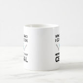 Nooit mijn graan gekleed koffiemok (Center)