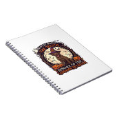 Nooit Mind Heks Pas Op Labrador Retriever Hallowee Notitieboek (Rechterzijde)