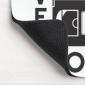 Nooit Mousepad Muismat (Hoek)