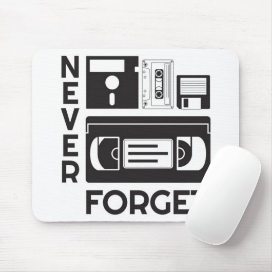 Nooit Mousepad Muismat (Met muis)
