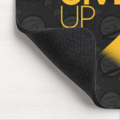 Nooit Mousepad opgeven Muismat (Hoek)