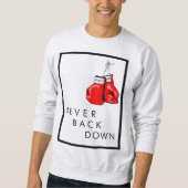 Nooit naar beneden trui (Voorkant)