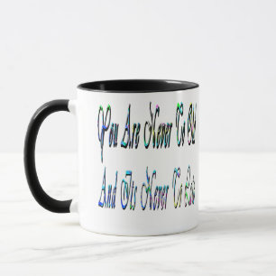 Nooit naar oude, Motivatie, combokoffie-Mok Mok
