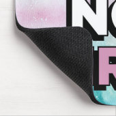 Nooit niet moe Muismat (Hoek)