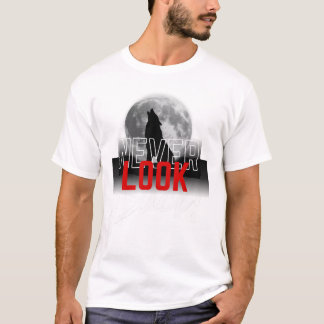 Nooit Omkijken Maan Design T-shirt