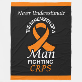 Nooit Onderschatten/Lint/Man...CRPS Fleece Deken