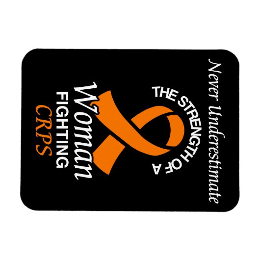 Nooit onderschatten/lint/vrouw...CRPS Magneet (Horizontaal)