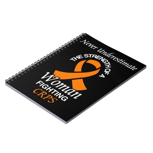 Nooit onderschatten/lint/vrouw...CRPS Notitieboek (Linkerzijde)