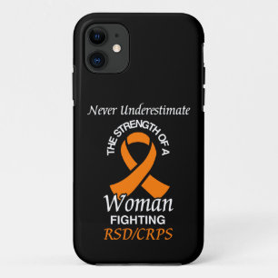 Nooit onderschatten/lint/vrouw.. RSD/CRPS Case-Mate iPhone Case