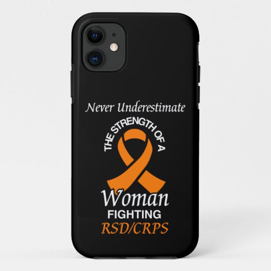 Nooit onderschatten/lint/vrouw.. RSD/CRPS Case-Mate iPhone Case (Achterkant)