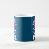 Nooit onderschatten van een afspeelpadel op oma koffiemok (Center)