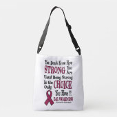 Nooit onderschatten...Vrouw...EoE Crossbody Tas (Achterkant)