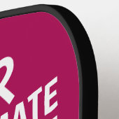 NOOIT ONDERSCHATTEN VROUWEN PINK PICKLEBALL PADDLE (Links Detail)