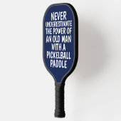 NOOIT ONDERSCHATTING OUDE MAN PICKLEBALL PADDLES (Links)