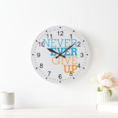 Nooit ooit opgeven grote klok (Huis)