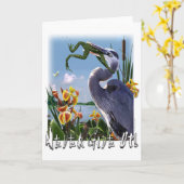 Nooit op geef! kaart (Gele Bloem)