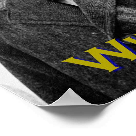 Nooit op het gebied van het menselijk conflict - C Poster (Hoek)