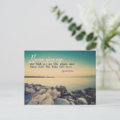 Nooit opgeven briefkaart (Staand voorkant)