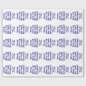 Nooit opgeven cadeaupapier (Vlak)