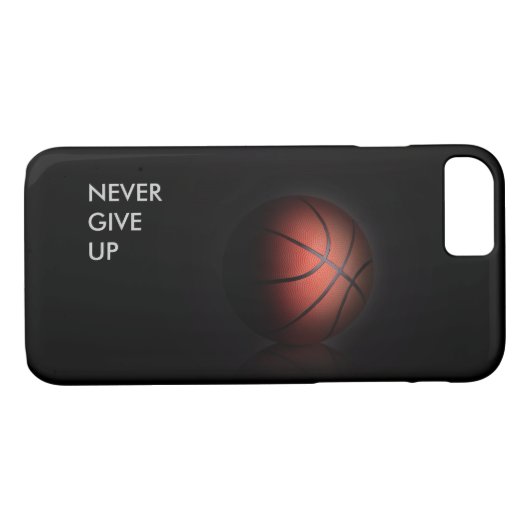 "NOOIT OPGEVEN" Case-Mate iPhone CASE (Achterkant (Horizontaal))