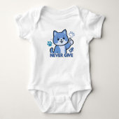 Nooit opgeven Design Romper (Voorkant)
